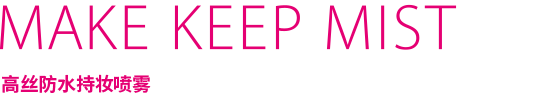MAKE KEEP MIST EX メイクキープミスト EX